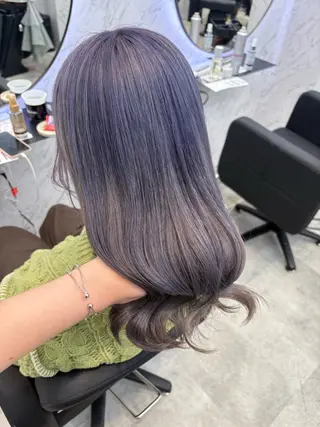 ロング カラー hair salon dot. mooda 韓国風サロン 町田店所属・韓国風ヘア🎀🩶 /♡𝓝𝓸𝓪♡のヘアスタイル