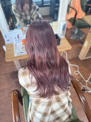 ロング 韓国ヘア特化型美容師 MITSUI🇰🇷のヘアスタイル