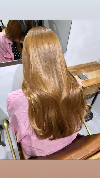 ロング カラー 髪質改善lab.em.梅田店所属・大森 一慶のヘアスタイル