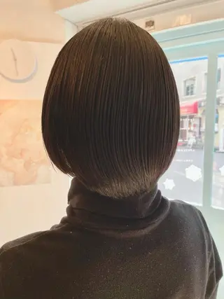 ショート カラー 【髪質改善】【美髪】 【ツヤ髪】ほしのちりのヘアスタイル