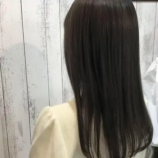 セミロング カラー パーマ embrace エンブレイスのヘアスタイル