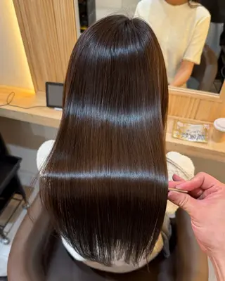 ロング attrait南堀江所属・KAISEI髪質改善 /縮毛矯正のヘアスタイル