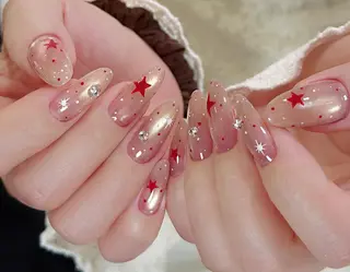 ネイル By moonネイル 🌷ワンホン/韓国風のネイルデザイン