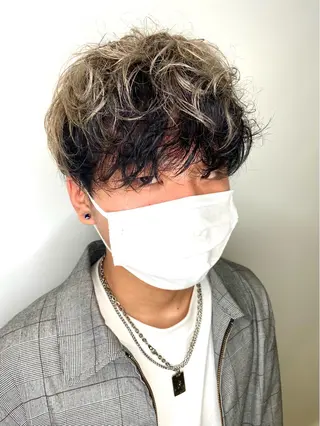 ショート メンズ sola方南町所属・原一真/ 外国人ショートヘアのヘアスタイル