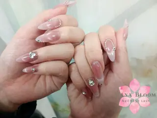 ネイル Hana Bloom Nail💜Akiのネイルデザイン