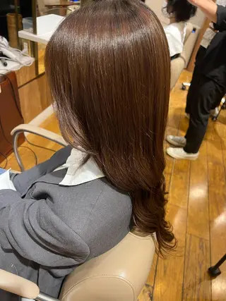 セミロング 村中 逸紀のヘアスタイル