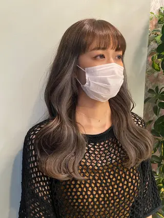 ロング カラー ヘアアレンジ 'AXIS nagoya所属・'AXIS江森 美空のヘアスタイル