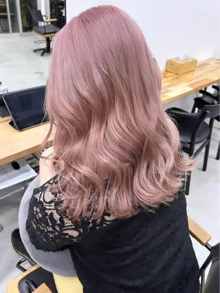 ミディアム カラー 🧸艶々韓国ヘア 🧁mizunaのヘアスタイル