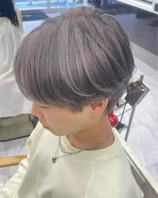 ショート カラー メンズ ❄️メンズカット 落合諒❄️のヘアスタイル