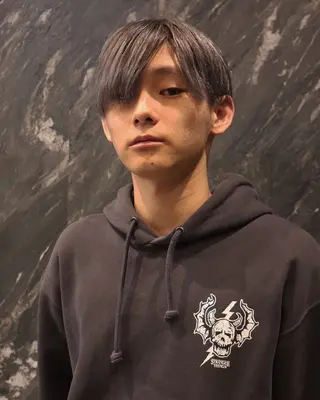 カラー メンズ レイヤーカット /ハイトーンchaoのヘアスタイル