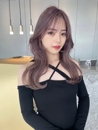 ミディアム シールエクステ/ 肥田野裕人のヘアスタイル