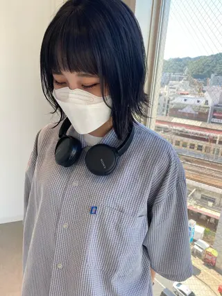 ミディアム 【代表】 辻龍樹のヘアスタイル