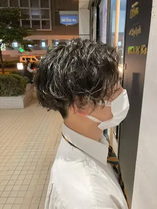 パーマ メンズ SHAFT Ieiriのヘアスタイル