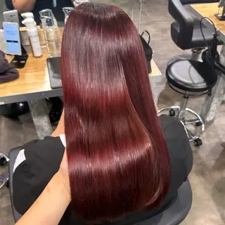 セミロング IS所属・横浜美容室/透明感 カラー/レイヤーのヘアスタイル