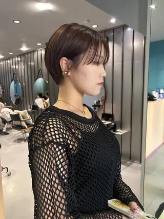 ショート urara/ショート /透明感カラーのヘアスタイル