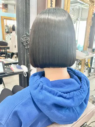 ショート ショートボブ縮毛矯正 髪質改善のプロ山道潤のヘアスタイル