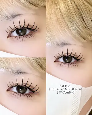 マツエク・マツパ eyelist MEIのマツエク・マツパデザイン