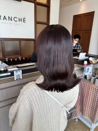 カラー ブランシェ神領店 稲垣 葵のヘアスタイル