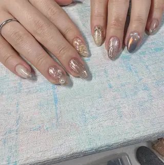 ネイル あなたの日常へ➕α♪ しろくま nailのネイルデザイン