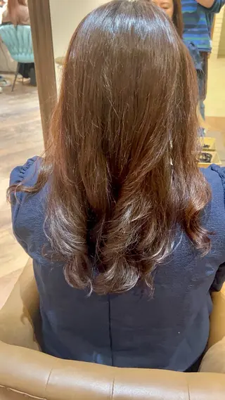 ロング 宇川 湧也のヘアスタイル