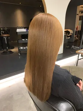 ロング カラー Rubik's 和歌山×ミルボンAujua 認定サロン所属・濱野 晃佑のヘアスタイル