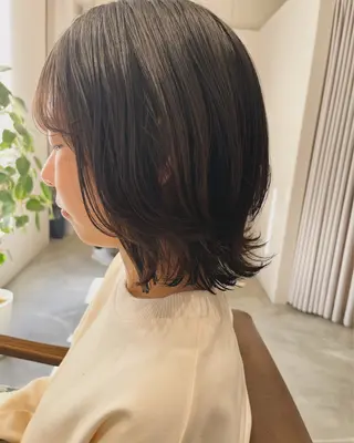 ミディアム rivegauche yasuokaのヘアスタイル