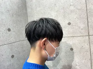 ショート メンズ ✨️ツイスパ波巻き特 化小杉澪生✨️のヘアスタイル