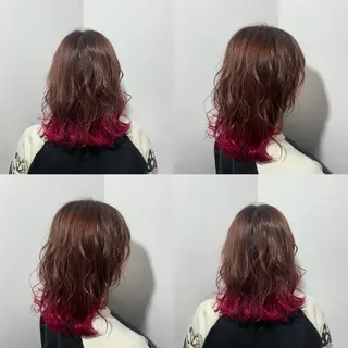 ミディアム もにか🌞原宿/渋谷 🌝ブリーチカラーのヘアスタイル