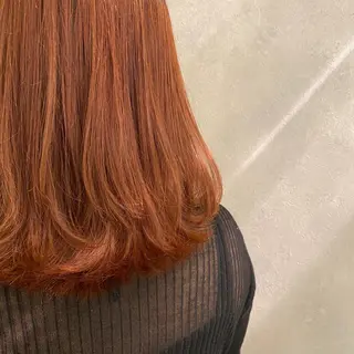 セミロング カラー 似合わせ美髪ヘア✨ 天王寺．阿倍野🌈のヘアスタイル