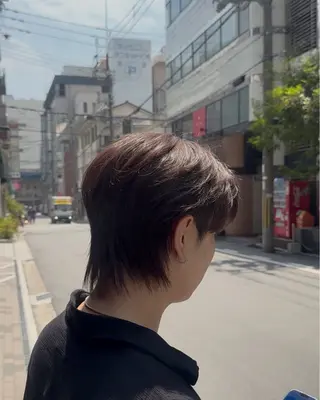 パーマ メンズ 韓国メンズヘア 田城伶治のヘアスタイル