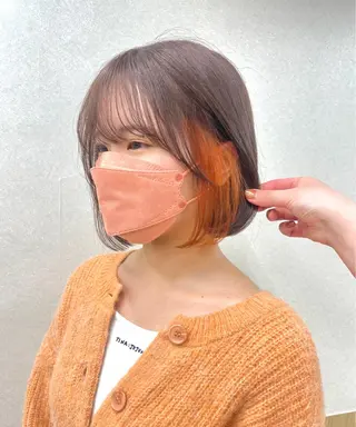 ショート カラー 松本 和馬のヘアスタイル