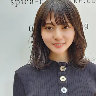 ミディアム ハネエクステ表参道/ 羽エクステSpicaのヘアスタイル