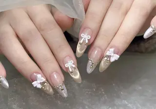 ネイル By moonネイル 🌷ワンホン/韓国風のネイルデザイン