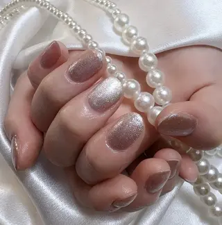 ネイル RAFFINE 月🦋🩵のネイルデザイン