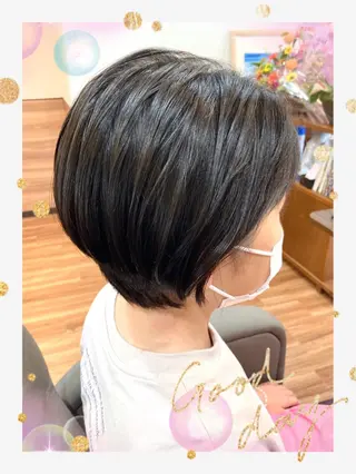 ショート Annon プライベートサロンのヘアスタイル