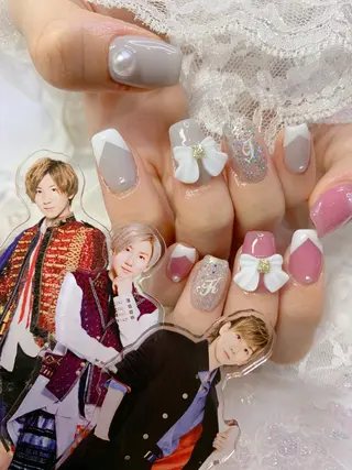 ネイル La neige* yuki 🥯🍑のネイルデザイン