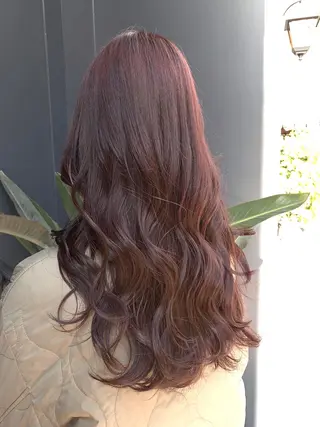 カラー 髪質改善/縮毛矯正 /美髪カラー/こてのヘアスタイル