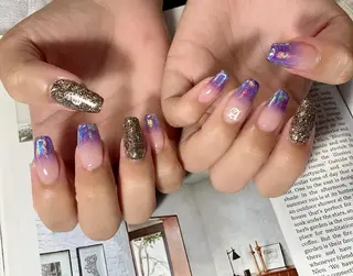 ロング ネイル Lofi nails ゆきこのネイルデザイン