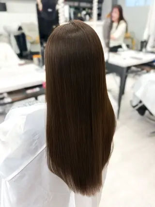 ロング 韓国ヘア🎀 もかのヘアスタイル