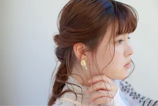カラー ヘアアレンジ 福島成美/髪質改善 縮毛矯正/カラーのヘアスタイル