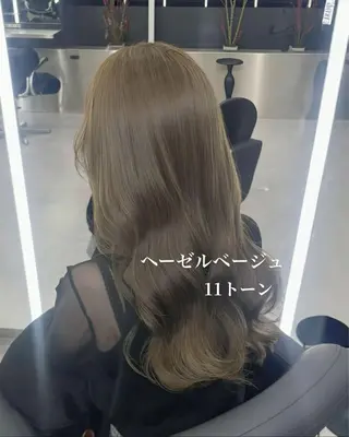 ロング カラー Ardore 韓国風カラー大阪のヘアスタイル