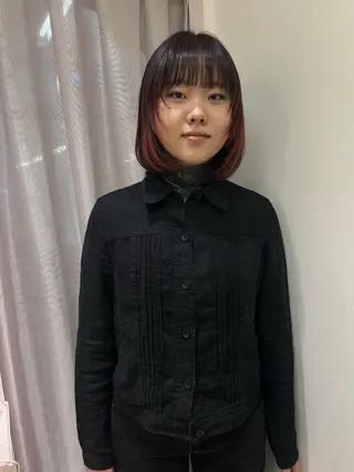 ショート カラー 松村 澪里のヘアスタイル