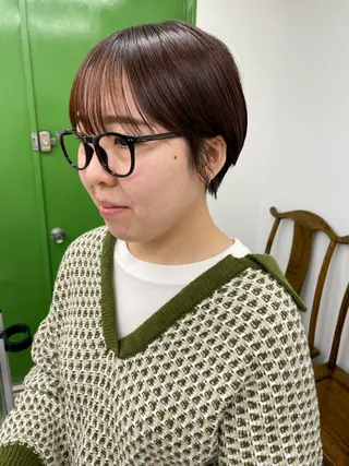 ショート sica所属・スタイル撮影 モデル募集momoのヘアスタイル