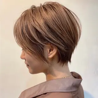 ショート 田中 美優のヘアスタイル