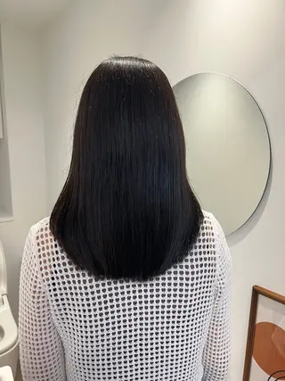 セミロング アレンジ/ブラウン カラー HARU🕯のヘアスタイル