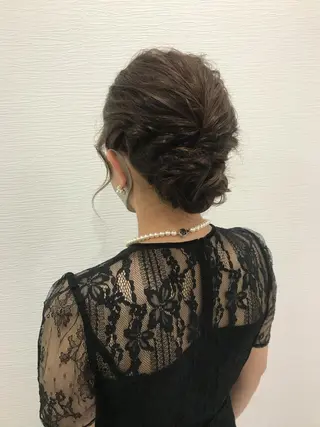 ヘアアレンジ 藤野 美咲のヘアスタイル