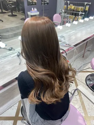 ミディアム 韓国風モテヘア 🇰🇷aki♡のヘアスタイル