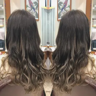 ミディアム 韓国ヘア🤍髪質改善 🇰🇷AKANEのヘアスタイル