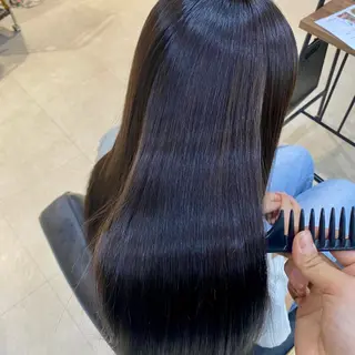 ロング カラー 惣木 菜穂のヘアスタイル