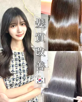 ロング 池袋/韓国/レイヤー 髪質改善/村上けいとのヘアスタイル